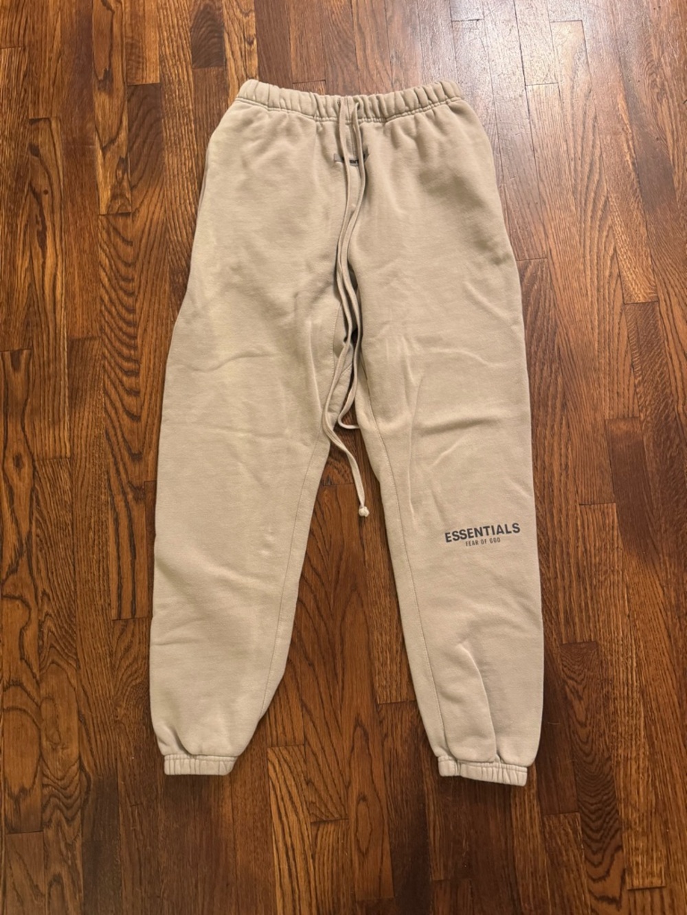 Essentials fear of god sweat pants size large